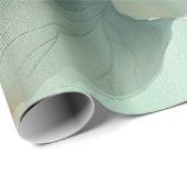 Elegant Gold and Emerald Poppy Wedding Wrapping  ラッピングペーパー (ロールコーナー)