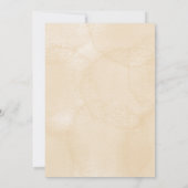 Elegant gold and pink butterfly birthday invitatio 招待状 (裏面)