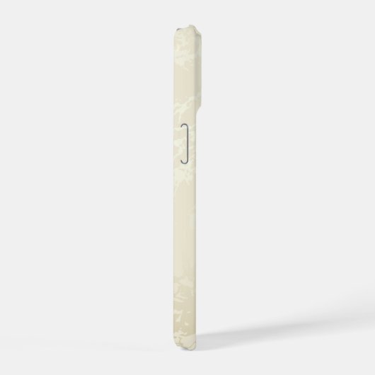 Elegant Gold Baroque Monogram Phone Case iPhone 15ケース (右側面)