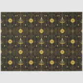 Elegant gold black gatsby 薄葉紙 (正面)