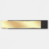 Elegant Gold Blank Background For Your Text サインプレート (正面)
