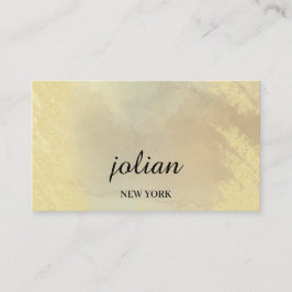  Elegant Gold Business Card – Minimalist Luxurious 名刺