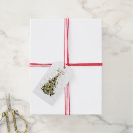 Elegant Gold Christmas tree ,Gift tags  ギフトタグ
