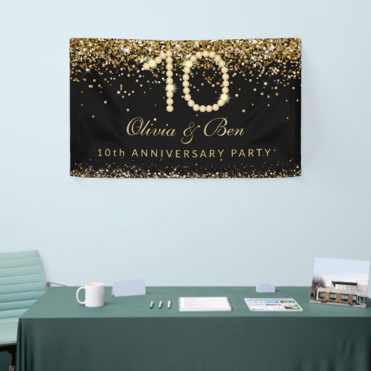 Elegant Gold Diamonds 10th Anniversary Party  横断幕 (トレードショー)