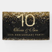 Elegant Gold Diamonds 10th Anniversary Party  横断幕 (横)