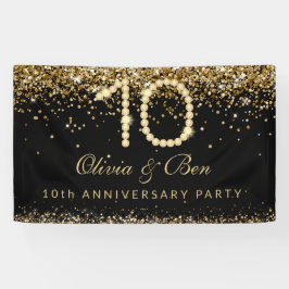 Elegant Gold Diamonds 10th Anniversary Party  横断幕