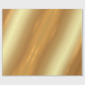 Elegant Gold Glamour Modern Luxury Template Gift ラッピングペーパー (フラット)