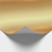 Elegant Gold Glamour Modern Luxury Template Gift ラッピングペーパー (角)