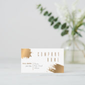 elegant Gold Luxury Company名刺 名刺 (スタンド正面)