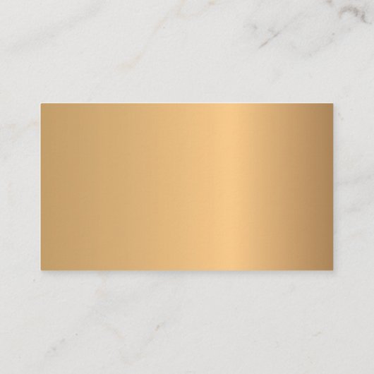 elegant Gold Luxury Company名刺 名刺 (裏面)