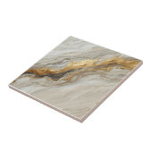 Elegant Gold Marble Flow – Luxury Ceramic Tile タイル (側面)