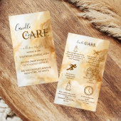 Elegant Gold Marble Professional Candle Care 名刺