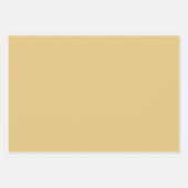 Elegant Gold Nutcracker Christmas Damask ラッピングペーパーシート (正面)