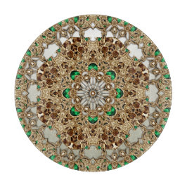 Elegant Gold Ornate Cutting Board カッティングボード
