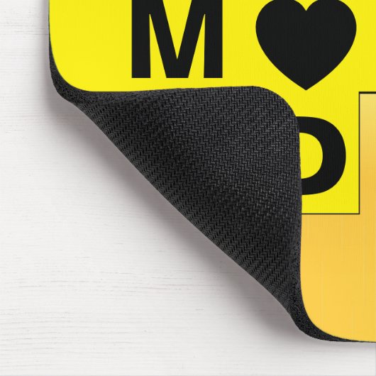 Elegant Gold Pattern Mouse Pad for Luxe Desk Vibes マウスパッド (コーナー)