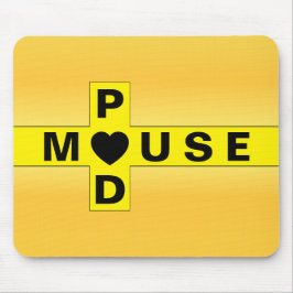 Elegant Gold Pattern Mouse Pad for Luxe Desk Vibes マウスパッド