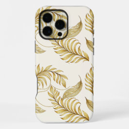 Elegant Gold Phone Cover For Fall iPhone 16 Pro Maxケース