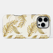 Elegant Gold Phone Cover For Fall iPhoneケース (裏面横)