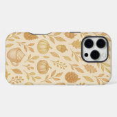 Elegant Gold Phone Cover For Fall iPhoneケース (裏面横)