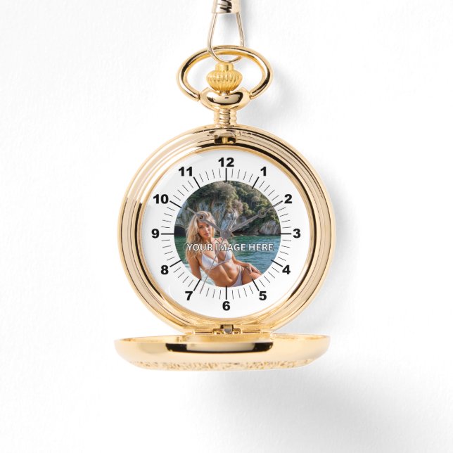 ELEGANT! ✨ Gold Pocket Watch Classic 腕時計 (正面)