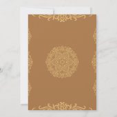 Elegant Gold Retirement Party Invitation 招待状 (裏面)