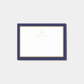 Elegant gold scales of justice logo attorney ポストイット (正面)