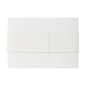 Elegant Gold Seashell Names Initials Wedding 招待状ベリーバンド (裏面例)