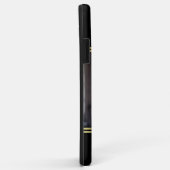 Elegant Gold Signature Monogram with Photo Case-Mate iPhoneケース (裏面/右)