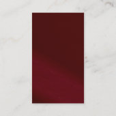 Elegant Gold Text Font Nostalgic Classic Look 名刺 (裏面)