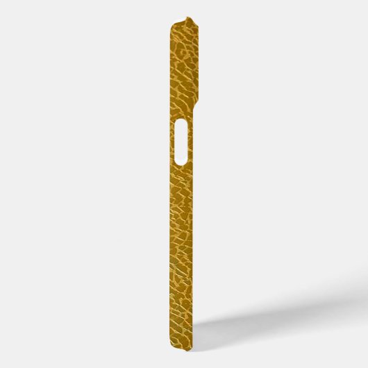 Elegant Gold Texture Protective Case-Mate iPhoneケース (裏面 / 右)