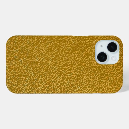 Elegant Gold Texture Protective Case-Mate iPhoneケース (裏面 (横))