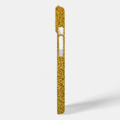 Elegant Gold Texture Protective Case-Mate iPhoneケース (裏面 / 左)