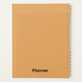 Elegant Golden Christmas Bell Planner プランナー手帳 (裏面)