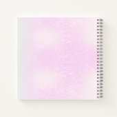 Elegant Golden Floral Vine spiral notebook ノートブック (裏面)