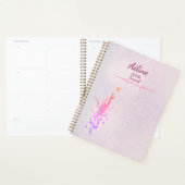 Elegant Golden Floral Vine spiral planner  プランナー手帳 (ディスプレー)
