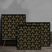 Elegant Golden Interlocking Circles luxury タイル