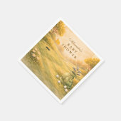 Elegant Golf Club Baby Shower スタンダードカクテルナプキン (角)