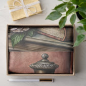  Elegant Gothic Floral & Raven Furniture Decoupage 薄葉紙 (ギフト)