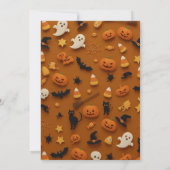 Elegant Gothic Halloween Party Invitation 招待状 (裏面)