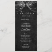 Elegant Gothic Wedding Menu メニュー (正面)