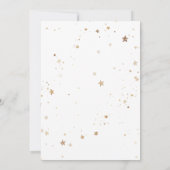 Elegant Gothic Wedding Save The Date 招待状 (裏面)