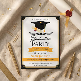Elegant Graduation 招待状