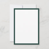 Elegant Graduation Cap Advice Stationery ノートカード (裏面)