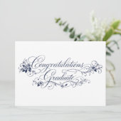 Elegant Graduation Card with Heartfelt Message  シーズンカード (スタンド正面)