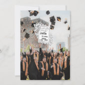 Elegant Graduation Celebration Invitation 2026 招待状 (正面)