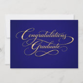 Elegant Graduation Congratulations Design シーズンカード (正面)
