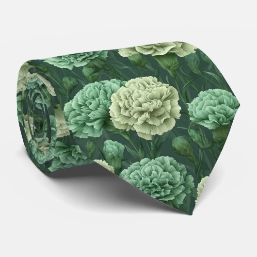 Elegant Graduation Gifts For Him Carnation ネクタイ (ロール)