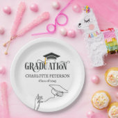 Elegant Graduation Party ペーパープレート (パーティー)