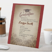 Elegant Graduation Pedestal Sign Template  台座サイン (インサイチュ)