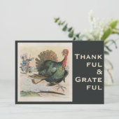 Elegant Grateful and Thankful Bryan’s Thanksgiving シーズンカード (スタンド正面)